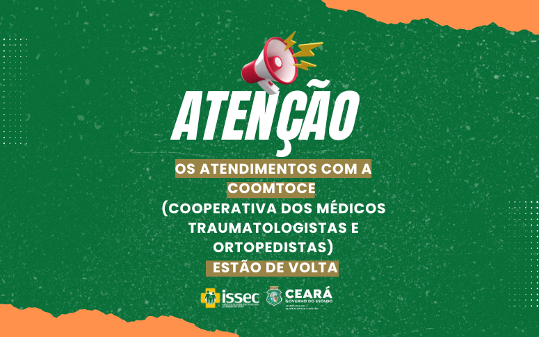 Atenção! Os atendimentos com a COOMTOCE estão de volta