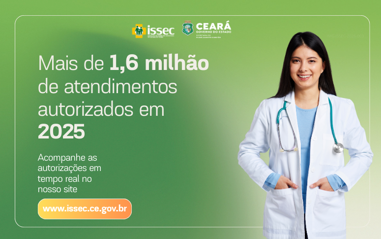 Issec autorizou mais de 1,6 milhão de atendimentos em 2025