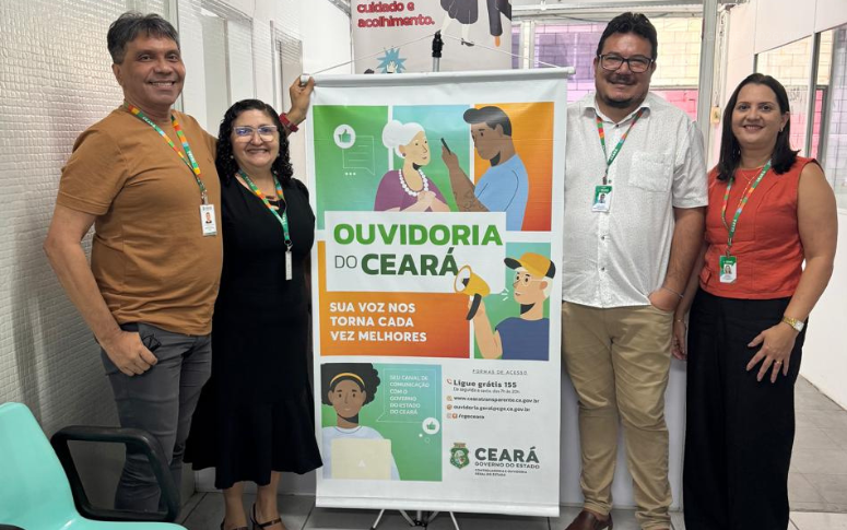 Issec recebe visita da Controladoria e Ouvidoria Geral do Estado