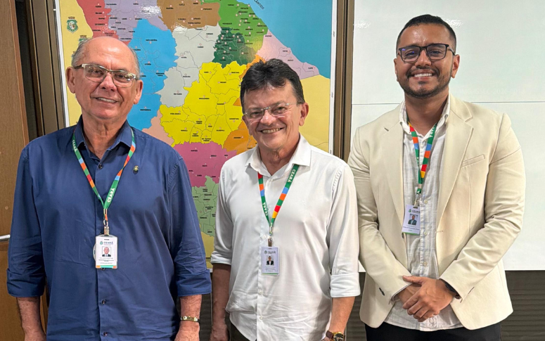 Issec participa de reunião com secretário de Articulação Política do Estado